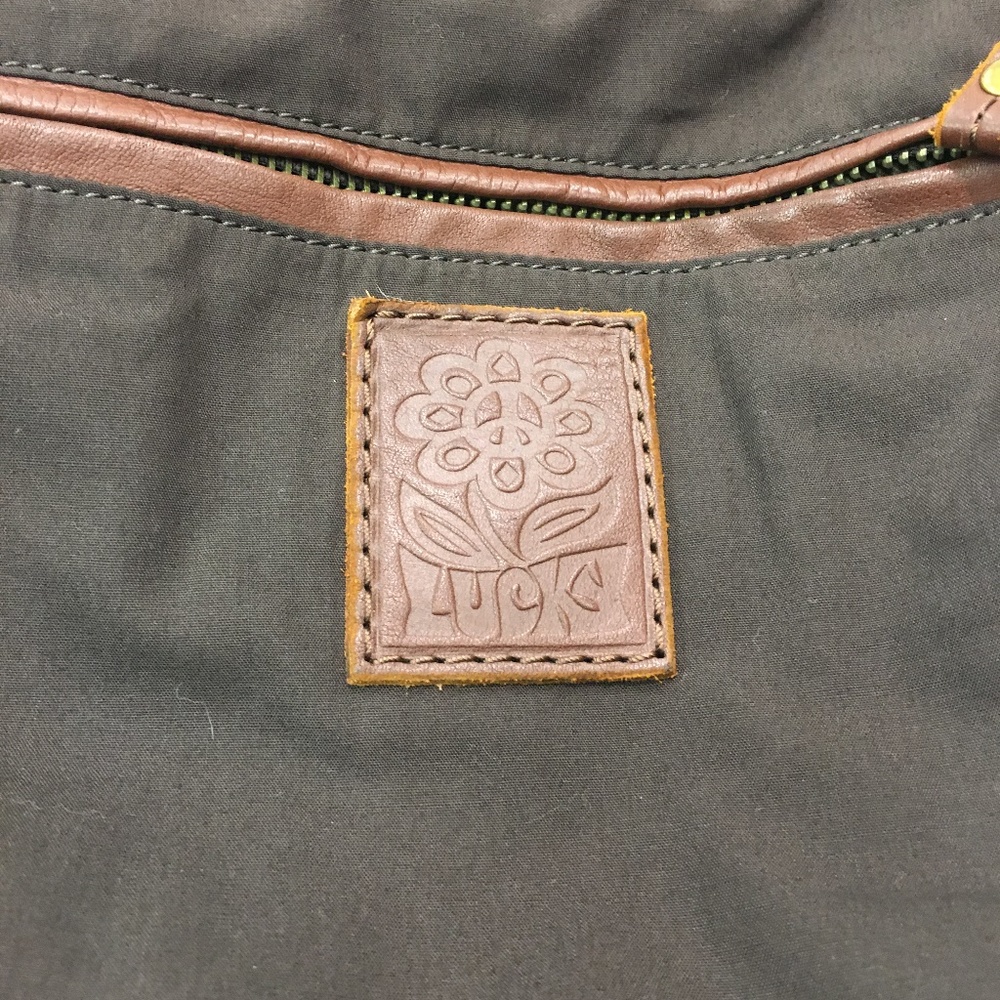 Lucky Brand Multicolor Patchwork Suede Shoulder Bag - Picture 5 of 8